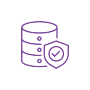 There are options for password restriction and database encryption. Data Security