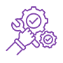 Ensure your automation is secure and compliant with robust built-in features and dedicated support every step of the way Built-in Security, Governance and Continued Support