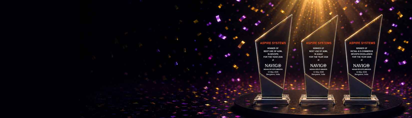 Aspire Systems Wins Three Awards at NaviGo Agile & DevOps Awards 2026