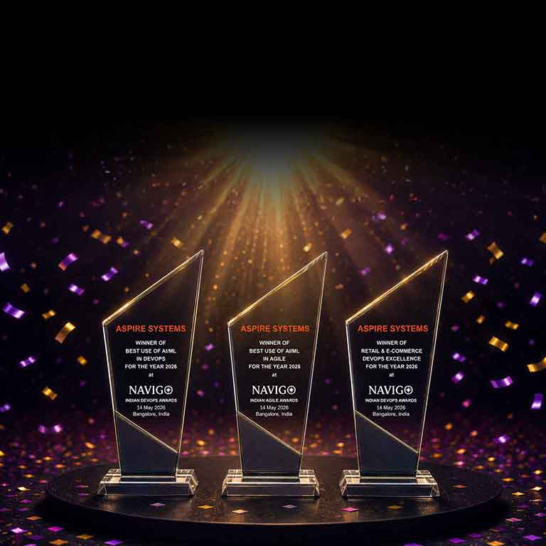 Aspire Systems Wins Three Awards at NaviGo Agile & DevOps Awards 2026