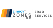 Leader in the Zinnov’s ER&D Small and Medium Service Provider 